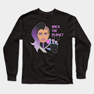 Hack the Planet Long Sleeve T-Shirt